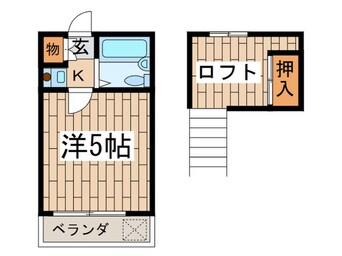 間取図 ヴィラ白楽