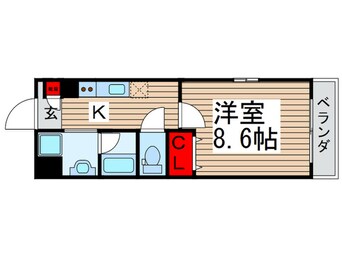 間取図 ルミエ－ルⅡ