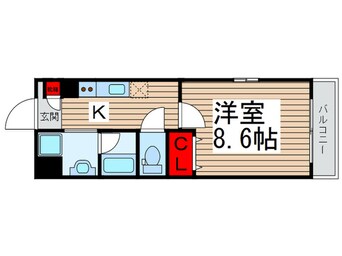 間取図 ルミエ－ルⅡ