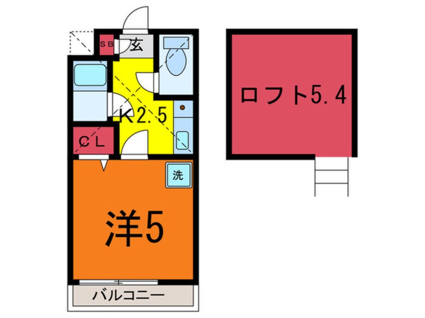 間取図 Ｔ－６