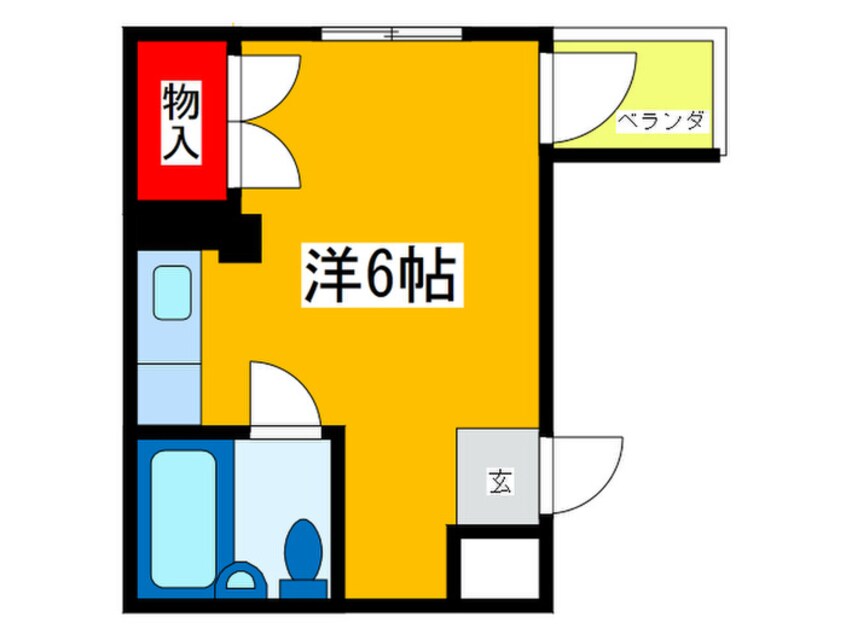 間取図 高津マンション