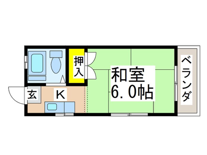 間取り図 田所コ－ポ