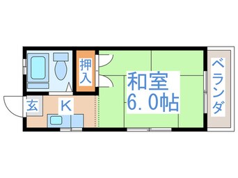 間取図 田所コ－ポ