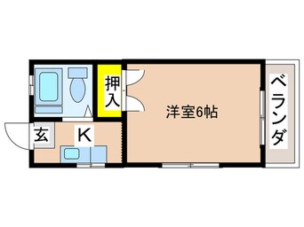 間取図 田所コ－ポ