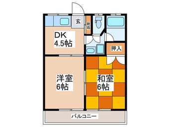 間取図 マロンコ－ト