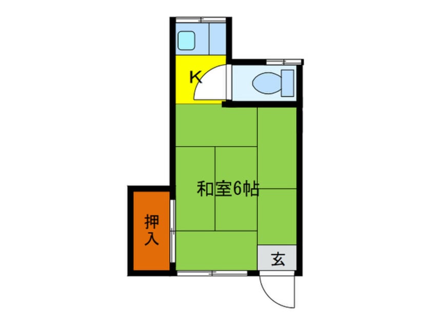 間取図 八木コーポ