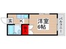ヒルトンホリグチ 1Kの間取り