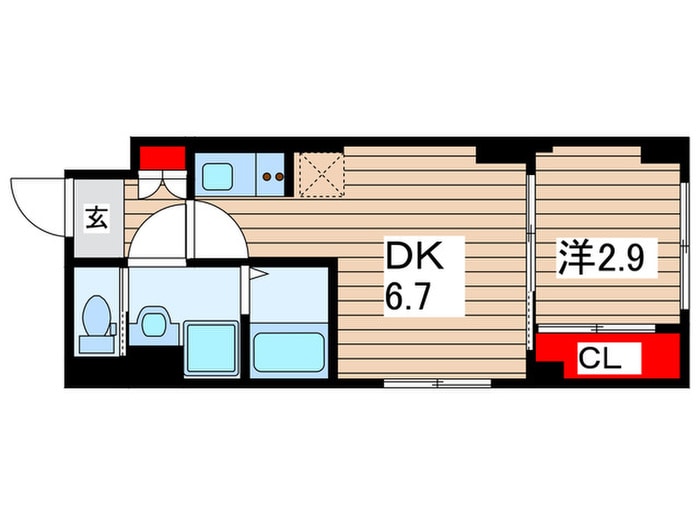 間取り図 ウェルスクエア森下