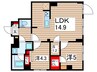 ウェルスクエア森下 2LDK+Sの間取り
