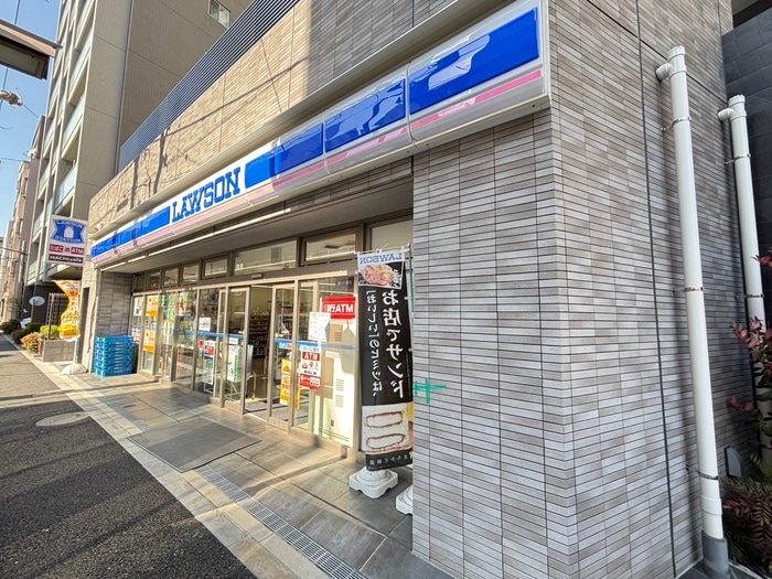 ローソン江東新大橋二丁目店(コンビニ)まで210m ウェルスクエア森下