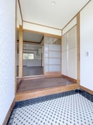 玄関 茂原市法目貸家