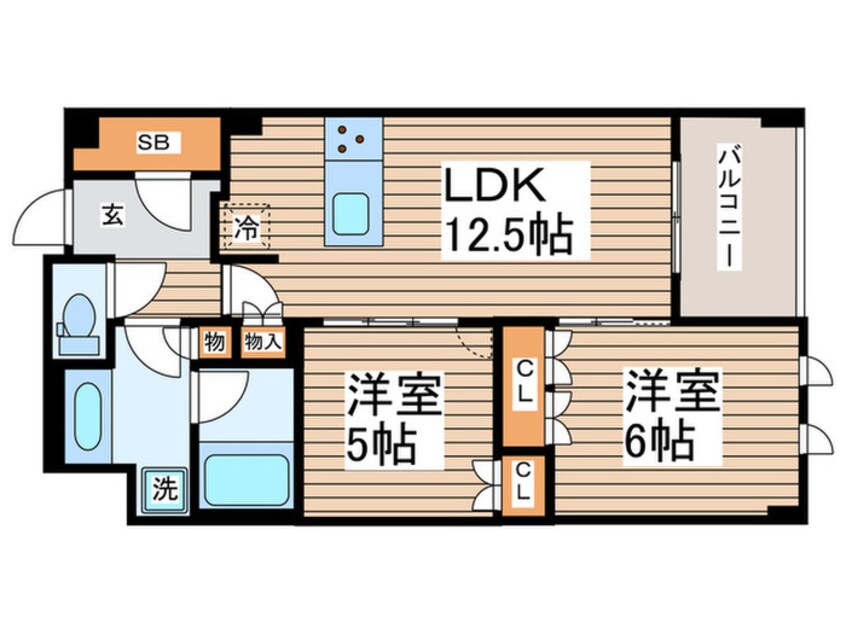 間取図 プライマル練馬豊島園