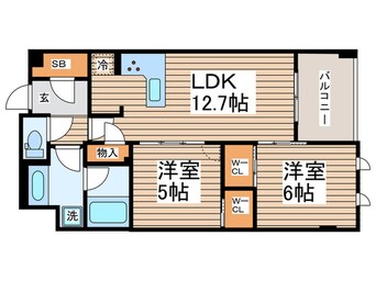 間取図 プライマル練馬豊島園