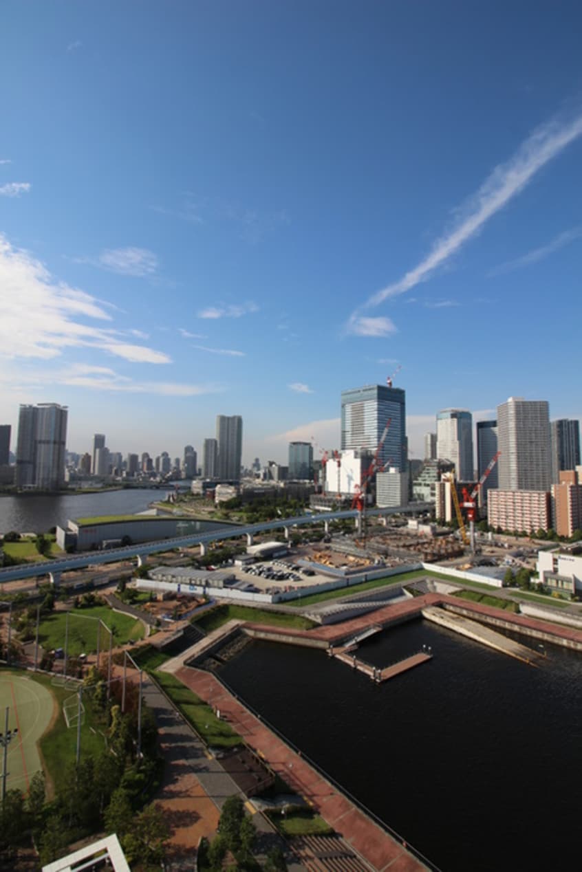 室内からの展望 パークアクシス豊洲キャナル