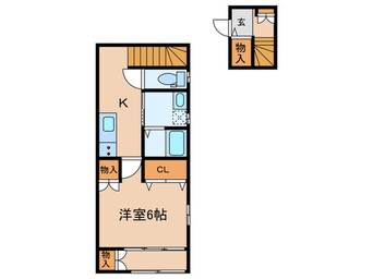 間取図 メゾン　リエール