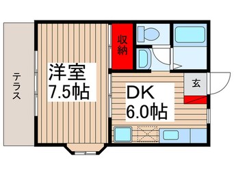 間取図 わたなべハイツ