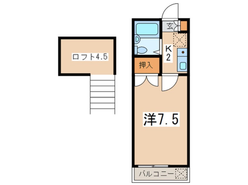 間取図 ヒルトップ内村