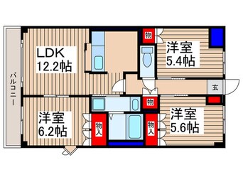 間取図 ラ・エルシオン