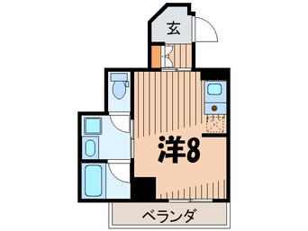 間取図 フィオ－レ東大井