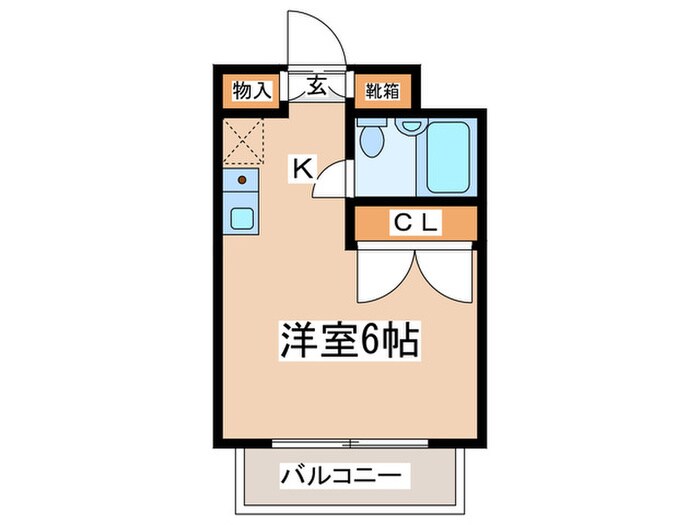 間取り図 ﾘｳﾞｨｴｰﾙ鶴牧