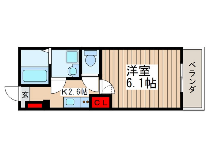 間取り図 ヒューマンパレス東松戸