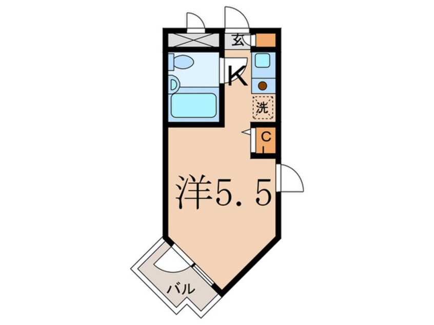 間取図 Ｄ０Ｍ二子新地