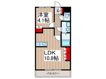 間取図 メゾンボヌールD