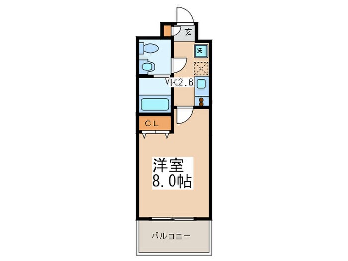 間取り図 bono相模大野ｽｶｲﾌﾗｯﾂ（1705）