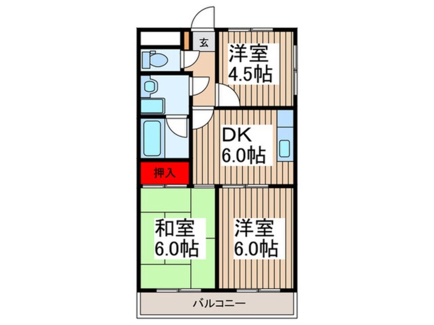 間取図 ツインズA