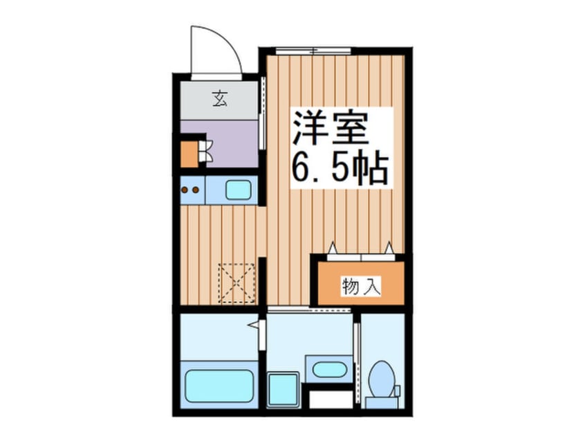 間取図 北新宿2-5-33