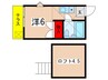 ティモス百合ヶ丘Ｂ 1Rの間取り