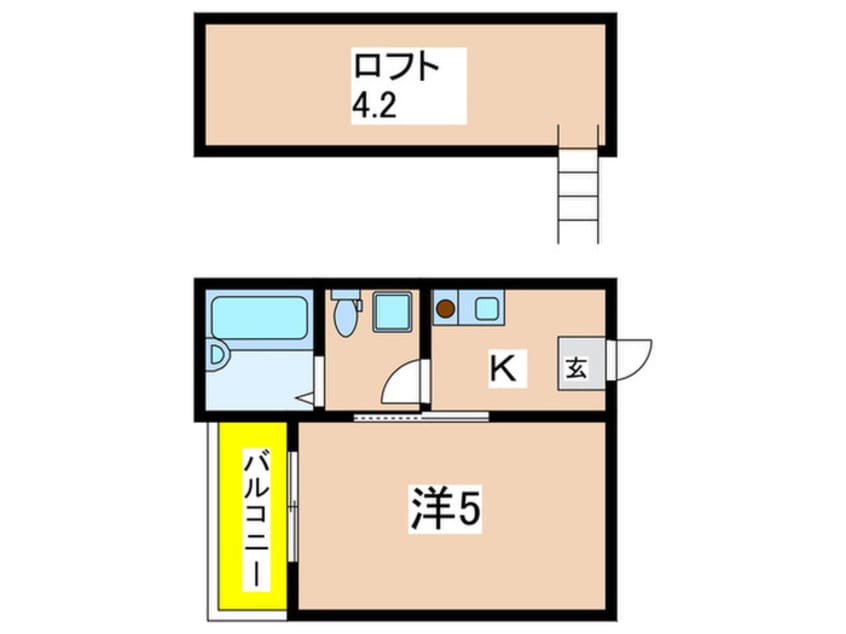 間取図 マ・ピエス万福寺２号棟