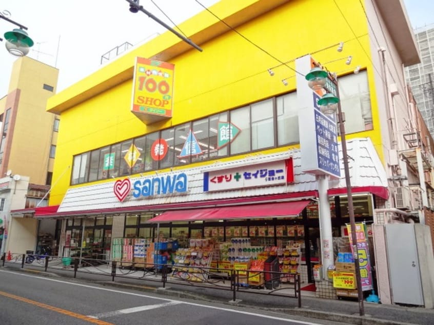 ダイソー(100均)まで500m マ・ピエス万福寺２号棟