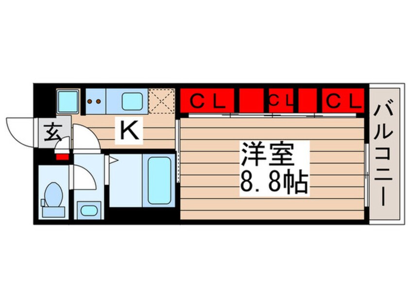 間取図 リブリ・Ｋ＆Ｋ