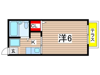 間取図 メゾン・ドゥス－ル
