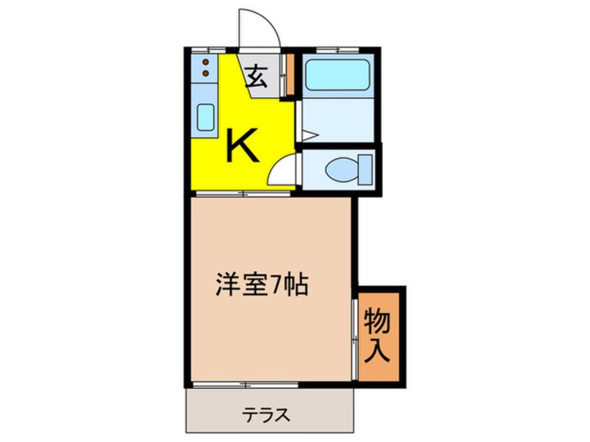 間取図 シャトレ若宮