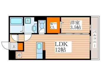 間取図 花水木Ｉ号棟