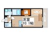 Best Stage Cabin 氷川町 1Rの間取り