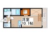 Best Stage Cabin 氷川町 1Rの間取り