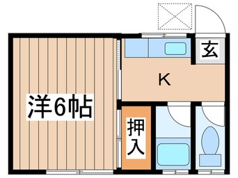 間取図 Ｋハイツ２号棟