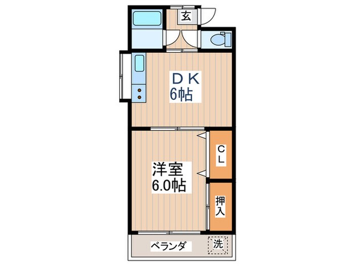 間取り図 平沼荘