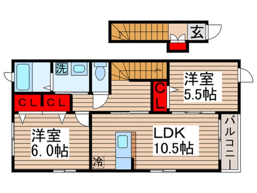 間取図 サンフィオ－レ