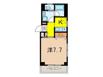 間取図 クリコ－カステップ