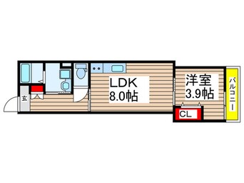間取図 ペルル穴川