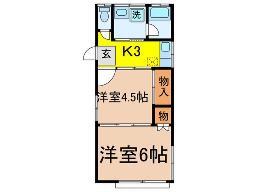 間取図 南大泉ハイツ