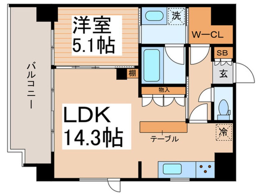 間取図 ASTILE秋葉原