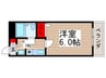 ガ－デンヒルズ中山 1Kの間取り