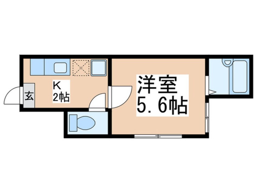 間取図 テラス四つ木