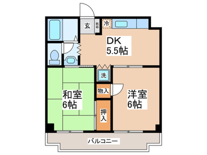 間取図 サンクーラム