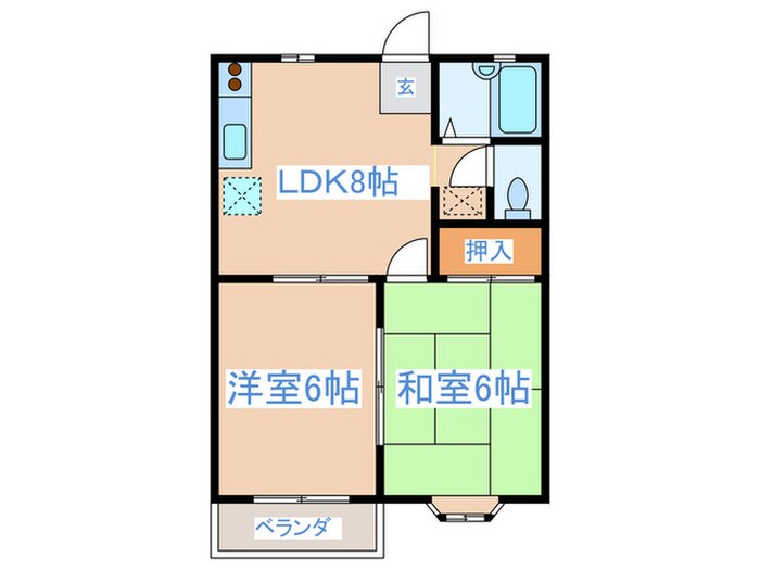 間取り図 リバ－サイドハイツ